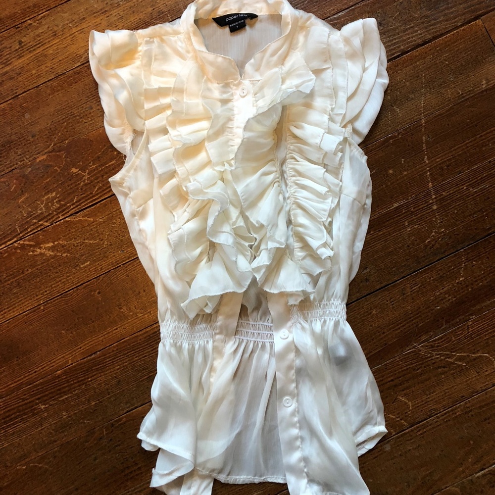paper tee Shear Top